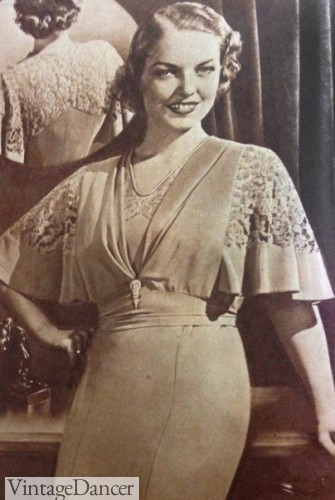 plus size 1930s dress