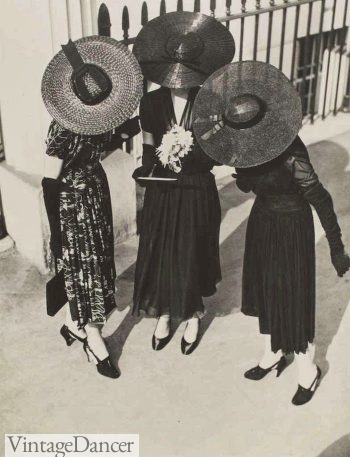 1930s, vintage sun hats. 1937