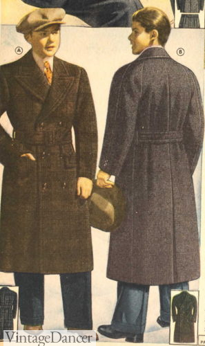 1937 long wool overcoats for teens boys