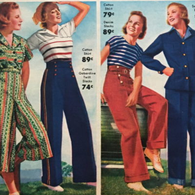 1930s Women’s Pants, Trousers, and Beach Pajamas History