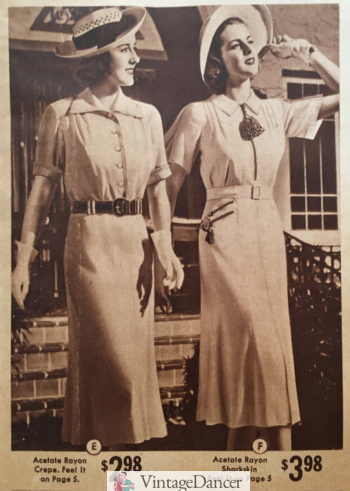 1938 blouses with skirts