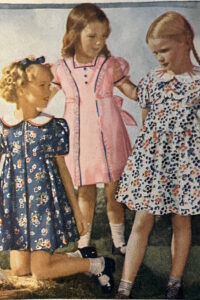 1930s girls fashion dresses toddlers little girls kids children