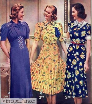 1938 Fashion | Dresses, Coats, Hats, Shoes