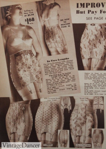 1930s girdles for stout women (aka plus size)