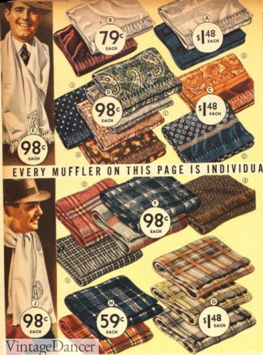 1938 wool mufflers
