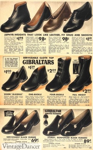 1930s mens rubber rain shoes mens footwear winter