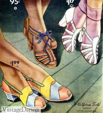 1938 sandals with socks