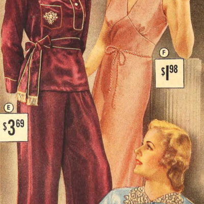 1930s Sleepwear History | Nightgowns, Pajamas, Robes, Slippers