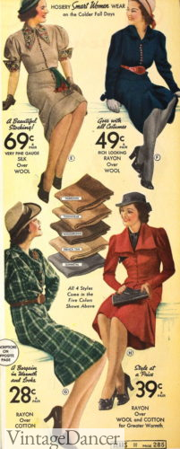 1930s hosiery ad 30s stockings nylons tights hosiery