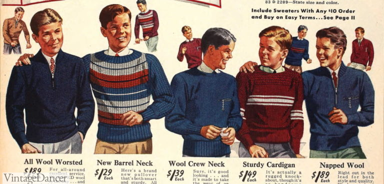 1930s Teenage Boys' Fashion