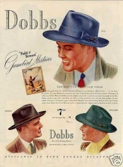 1930s Men's Hat Styles