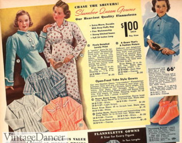1930s sleepwear nightgowns women
