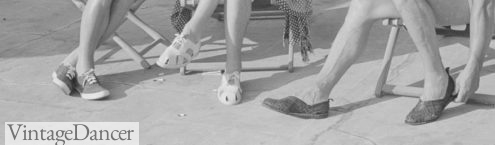 1939 sandals: canvas, leather, huarache