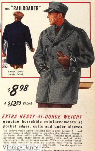 1930s short coat jacket railroader
