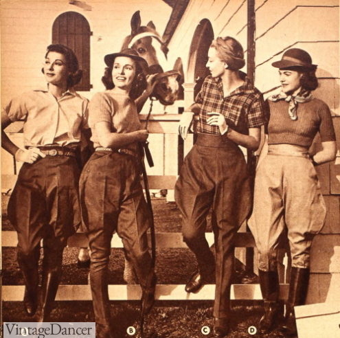 1939 riding togs (outfits)