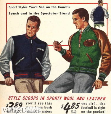 1939 team jackets