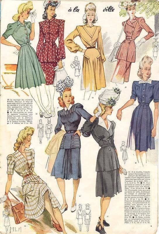 1940-1941 Fashion