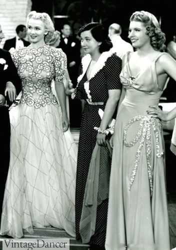 1940 evening dresses- Wow!