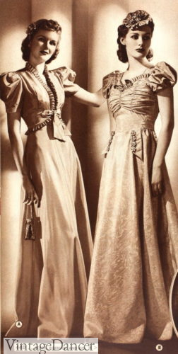 1940 short jacket over a dress evening gowns formal dresses
