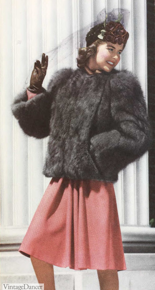 1940s Coats & Jackets Fashion History