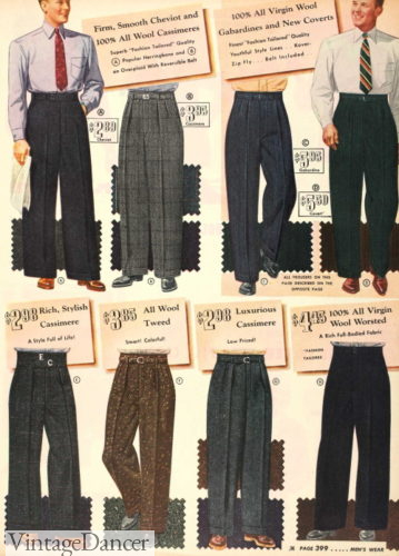 1940s Men’s Suit History and Styling Tips, Vintage Dancer