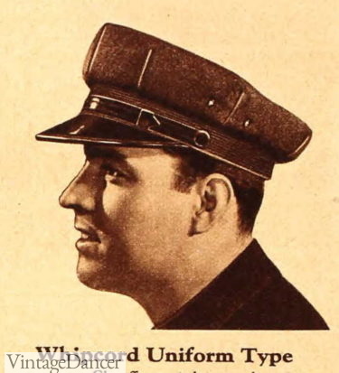 1940s mens work hats cap