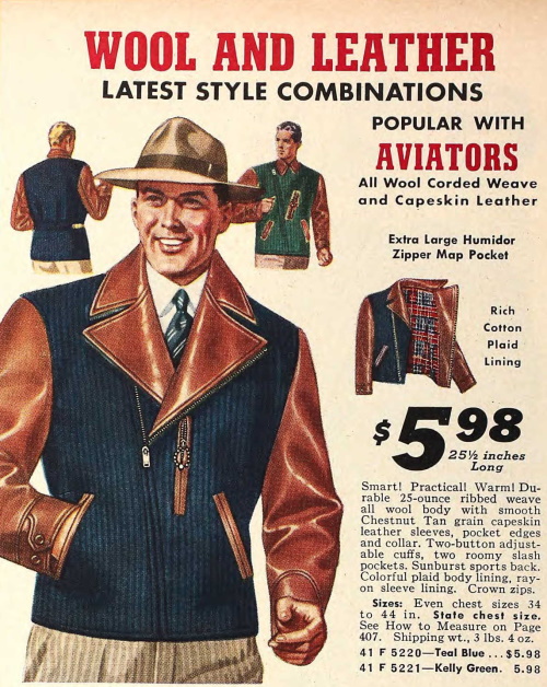 1940s Men's Work Clothes, Casual Wear