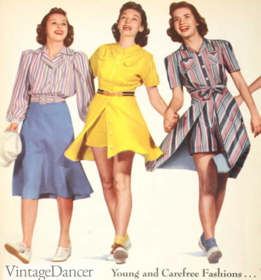 1940 playsuits