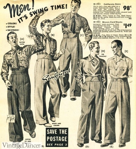 swing dance clothes men