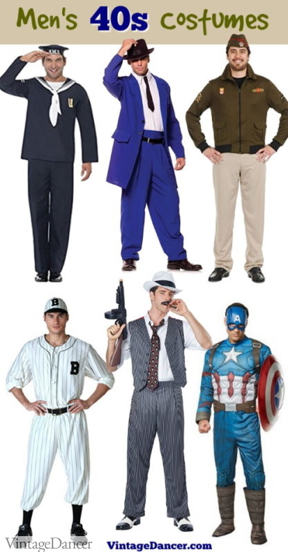 1940s men's costume ideas