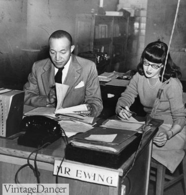 1946 American Newspaper of Baltimore, MD. Dec. '46 Vetrans Administration, MD. Edgar Ewig of Advisory Division. Secretary - Miss Sherley Poloway
