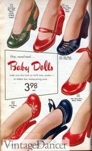 50s style womens shoes