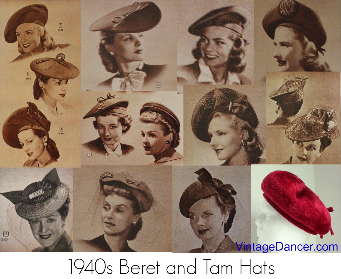 1940s Hats History - 20 Popular Women's ...