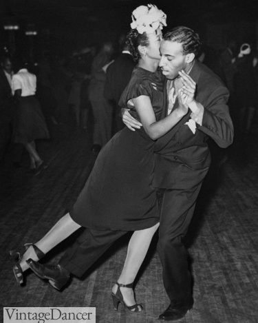 1940s shop dance dresses