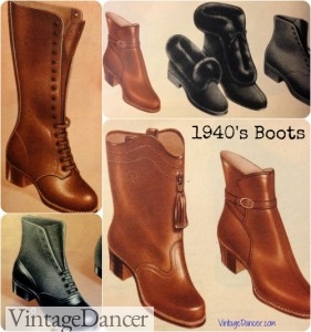 Simspons catalog of 1940s boots