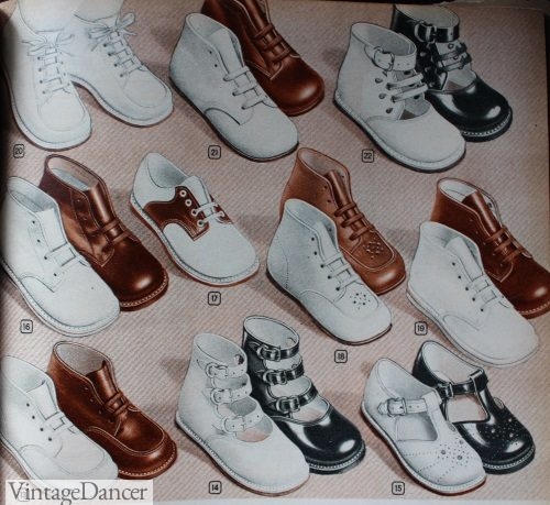 1940s childrens shoes