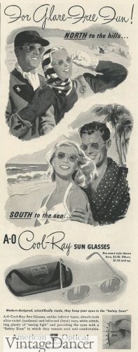 Cool-ray Sun Glasses- round plastic or metal aviators
