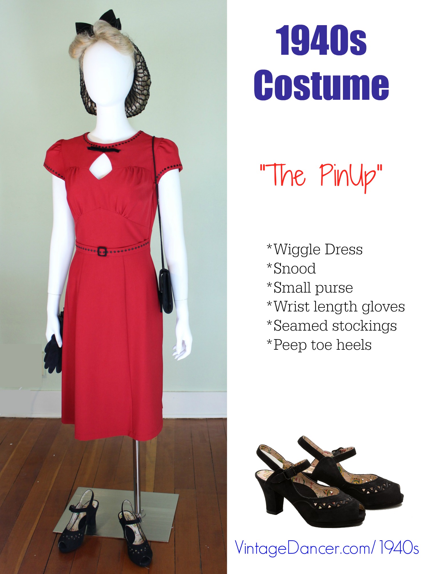 DIY 50s Pin Up Costume  Pinup costume, Pin up girl costume, Pin