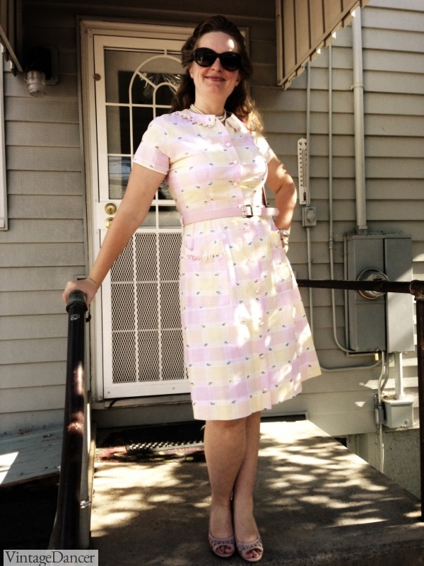 1940s homemade dress