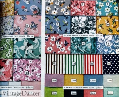 40s fabrics