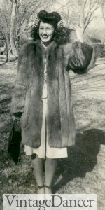 1940s fur coat