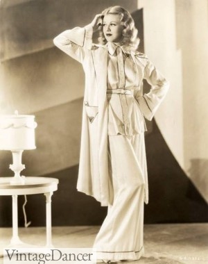 1940s Sleepwear: Nightgowns, Pajamas ...