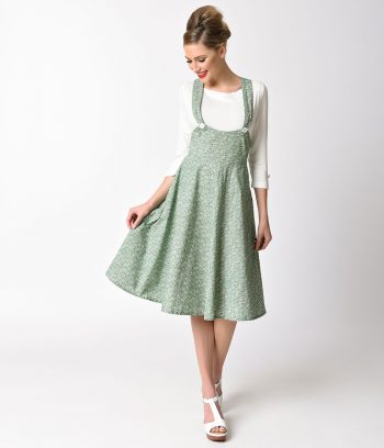 1940s jumper dress / skirt at Unique Vintage