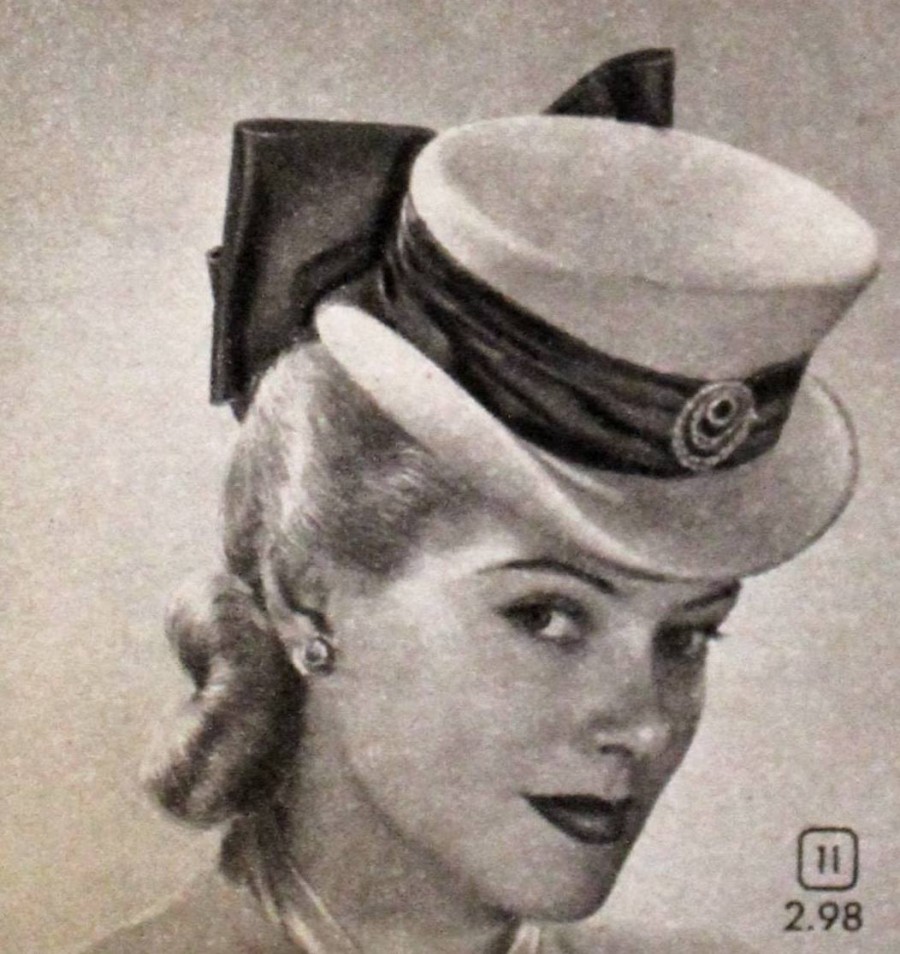 1940s Hats History 20 Popular Women's Hat Styles