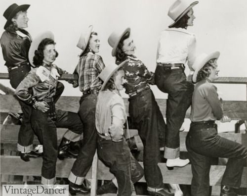 1940s Levi's jeans, western styles