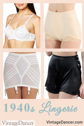 1940s lingerie 1940s undergarments 1940s style lingerie to buy 1940s bra panties girdle