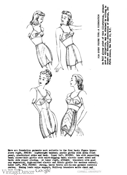 1940s lingerie bra corset all in one