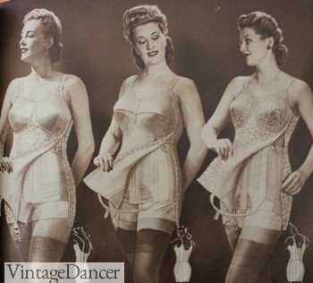 1940s full corsets