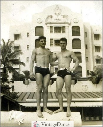 1940s mens swimwear