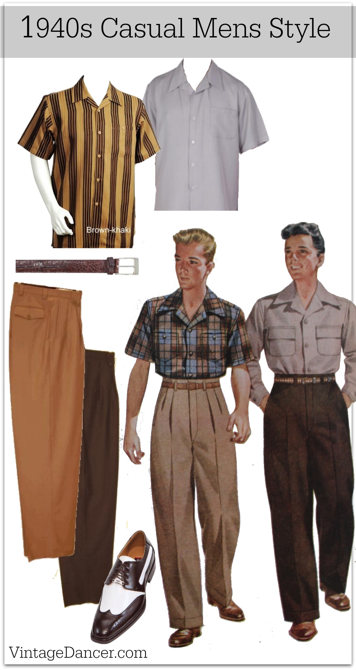 1940s Men's Fashion Trends
